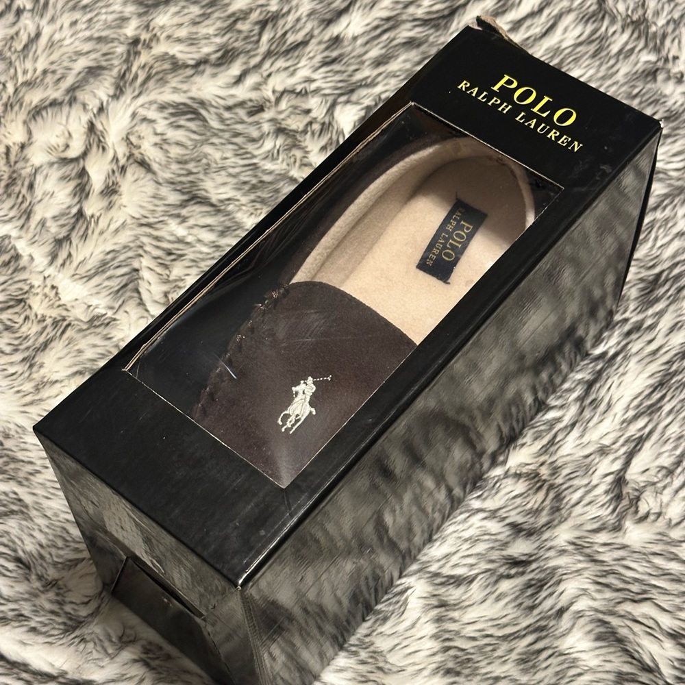 Polo by Ralph Lauren Dark Brown Men's Slip-Ons